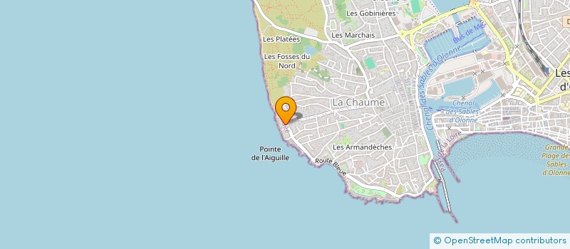 localisation de l'entreprise SCI VAL TOURS à LES SABLES D'OLONNE