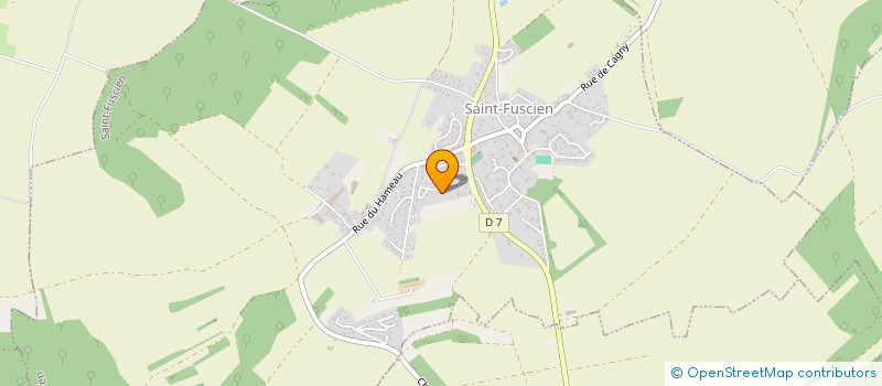 localisation de l'entreprise SCI VALADE  SAINT-FUSCIEN