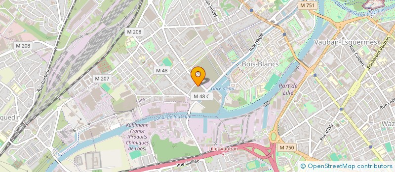 localisation de l'entreprise SCI VALAIMEE à LILLE
