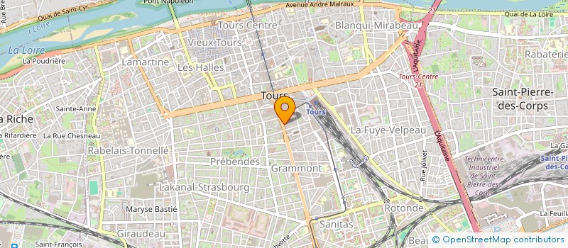 localisation de l'entreprise SCI VALAIN  TOURS
