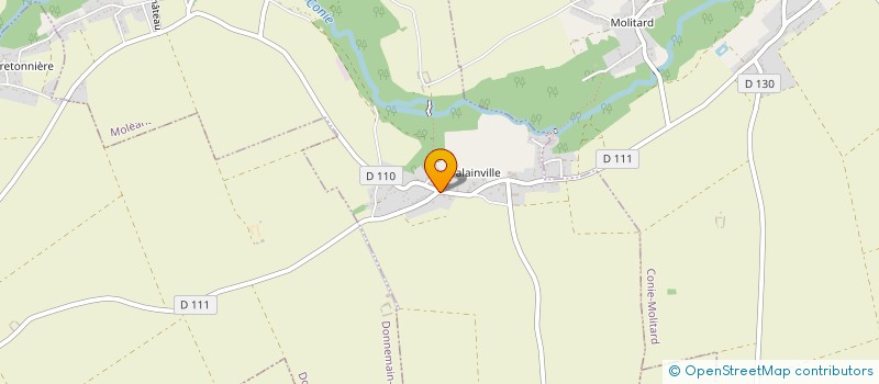 localisation de l'entreprise SCI VALAINVILLE à MOLEANS