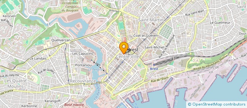 localisation de l'entreprise SCI VALANA  BREST