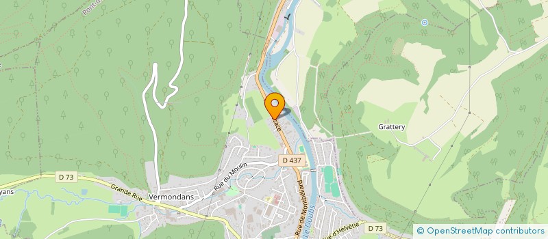 localisation de l'entreprise SCI VALAND  PONT-DE-ROIDE-VERMONDANS