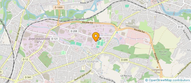 localisation de l'entreprise SCI VALANTIN P.  L'ISLE-D'ESPAGNAC