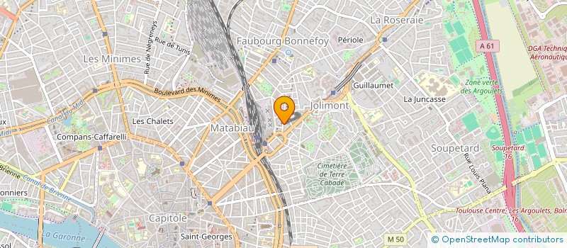 localisation de l'entreprise SCI VALAT  TOULOUSE