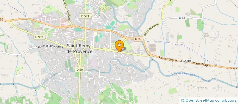 localisation de l'entreprise SCI VALAT NEUF  SAINT-REMY-DE-PROVENCE