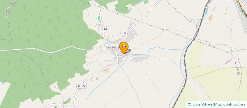 localisation de l'entreprise SCI VALAURHEL  SURIAUVILLE