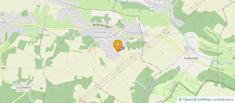 localisation de l'entreprise SCI VALAURIM  OINVILLE-SUR-MONTCIENT