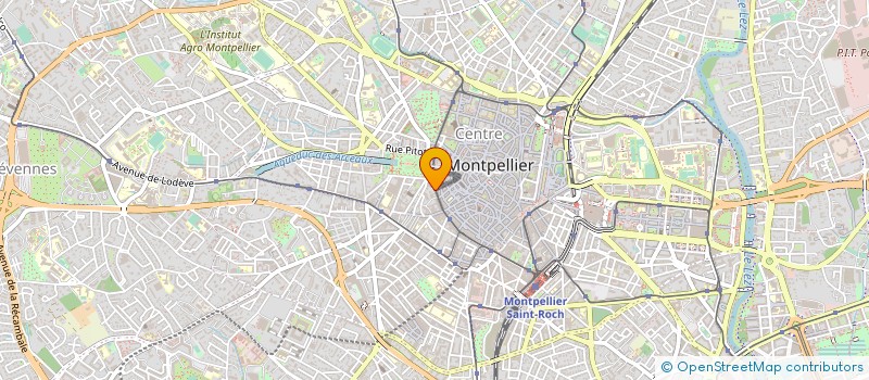 localisation de l'entreprise SCI VALAURYS à MONTPELLIER