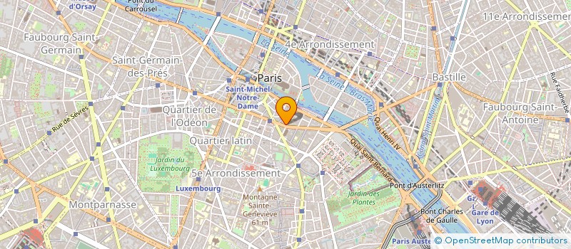 localisation de l'entreprise SCI VALBAGU  PARIS