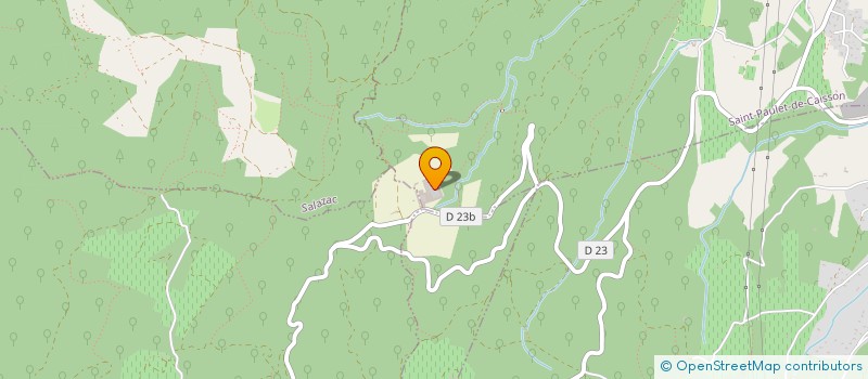 localisation de l'entreprise SCI VALBONNE  SAINT-PAULET-DE-CAISSON