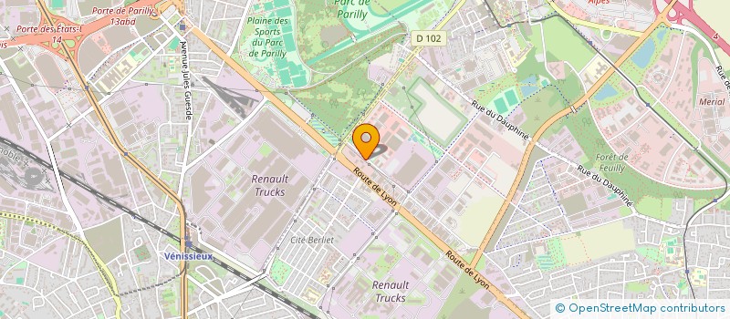 localisation de l'entreprise SCI VALBURO  SAINT-PRIEST