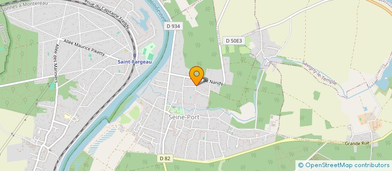 localisation de l'entreprise SCI VALCE  SEINE-PORT