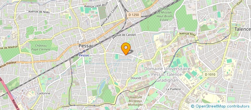 localisation de l'entreprise SCI VALCEA GARIAC  PESSAC