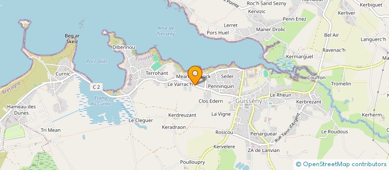 localisation de l'entreprise SCI VALCO  GUISSENY