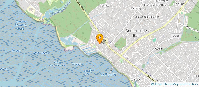 localisation de l'entreprise SCI VALCO  ANDERNOS-LES-BAINS