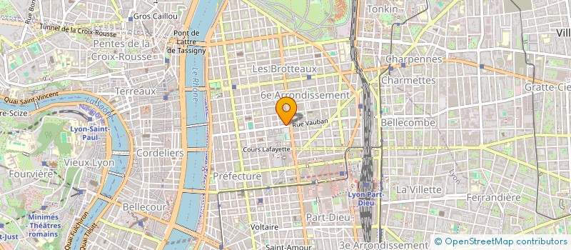 localisation de l'entreprise SCI VALCOLAS  LYON