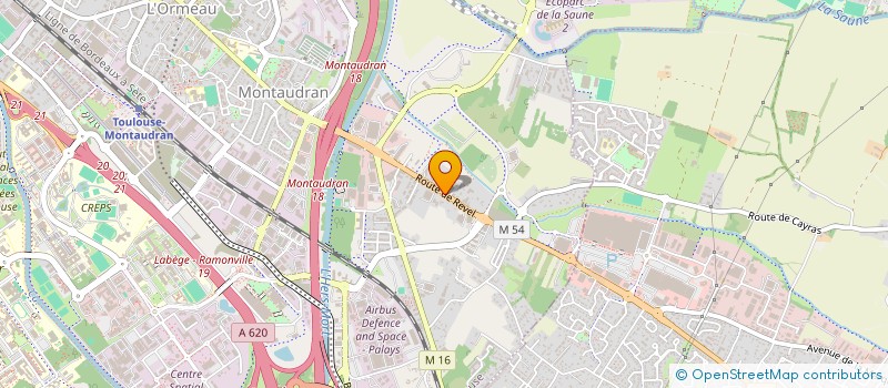localisation de l'entreprise SCI VALCOR à TOULOUSE