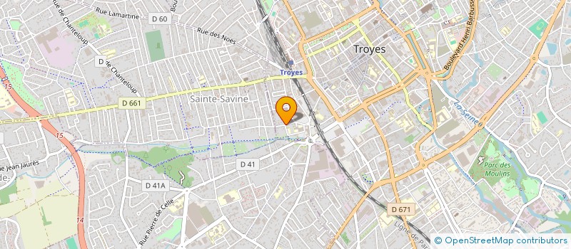 localisation de l'entreprise SCI VALCORE 3 à TROYES