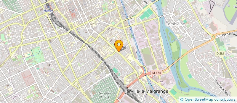 localisation de l'entreprise SCI VALCOT  NANCY