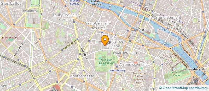 localisation de l'entreprise SCI VALCROS LACROIX  PARIS