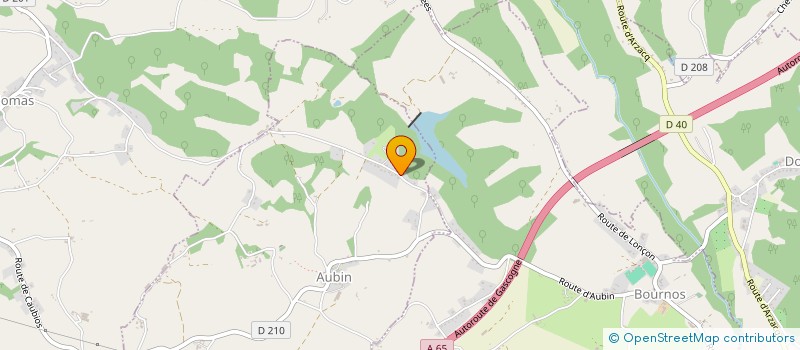 localisation de l'entreprise SCI VALCUS  AUBIN