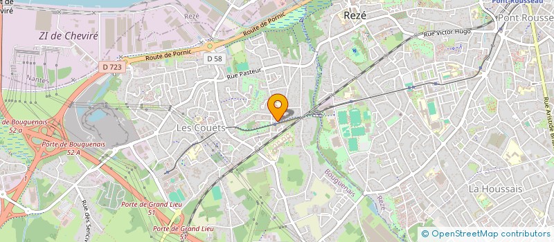 localisation de l'entreprise SCI VALD à BOUGUENAIS