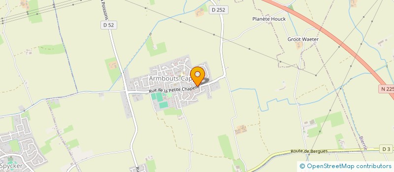 localisation de l'entreprise SCI VALDANT  ARMBOUTS-CAPPEL