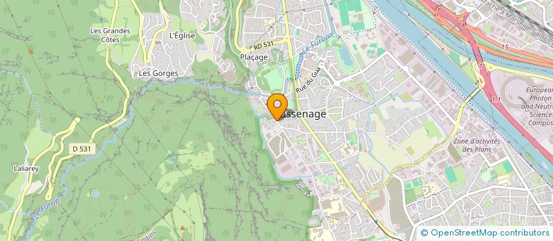 localisation de l'entreprise SCI VALDEMAR  SASSENAGE