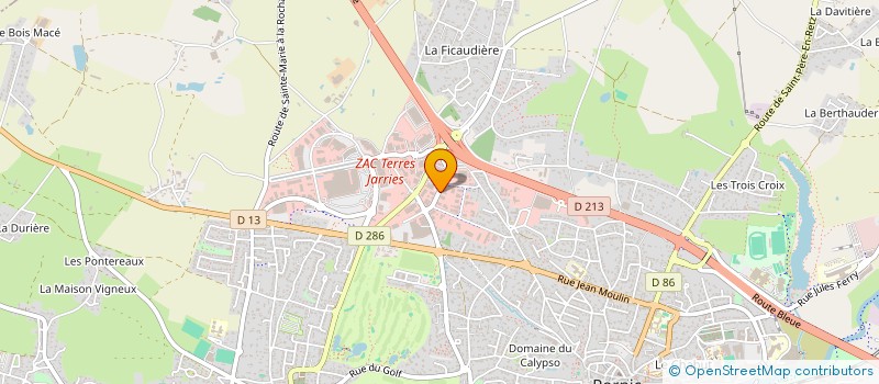 localisation de l'entreprise SCI VALDEN  PORNIC