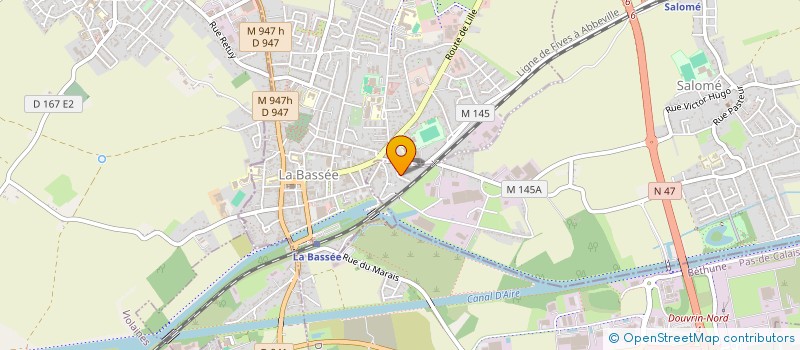 localisation de l'entreprise SCI VALDES  SALOME