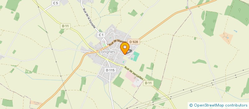 localisation de l'entreprise SCI VALDEUS  LONGNES