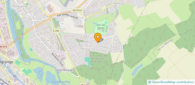 localisation de l'entreprise SCI VALDI  SAINT-MAX