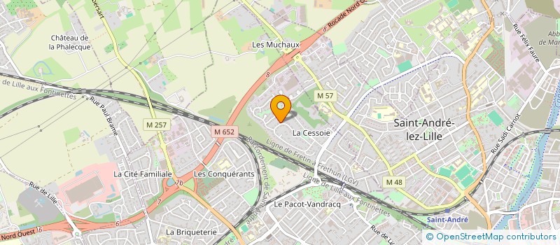 localisation de l'entreprise SCI VALDI à LAMBERSART