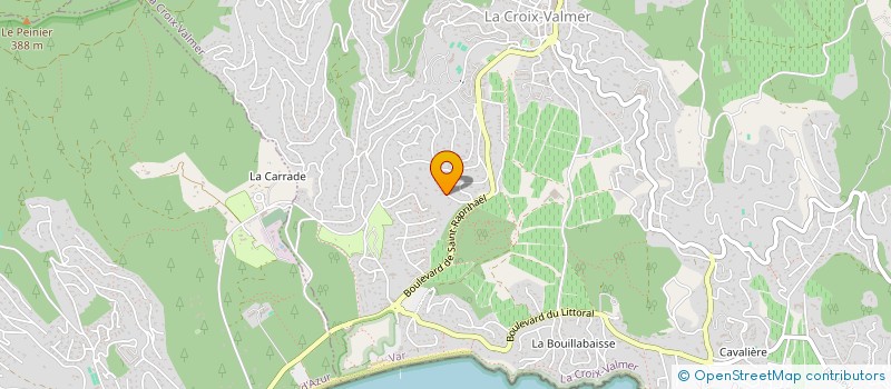 localisation de l'entreprise SCI VALDIVIA  LA CROIX-VALMER