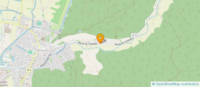 localisation de l'entreprise SCI VALDOM  ORAISON