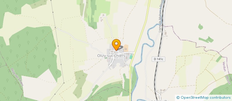 localisation de l'entreprise SCI VALDOR à OLIZY-SUR-CHIERS