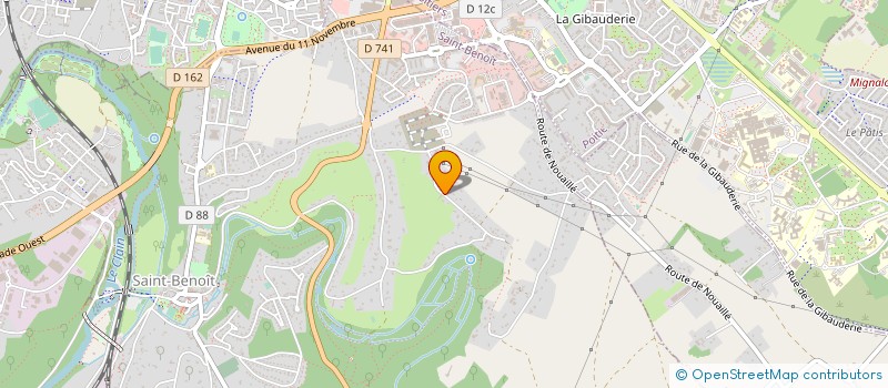 localisation de l'entreprise SCI VALE à SAINT-BENOIT