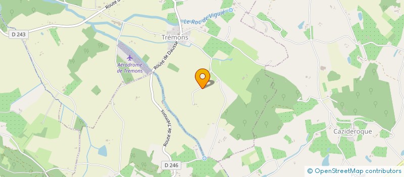 localisation de l'entreprise SCI VALEILLES  TREMONS