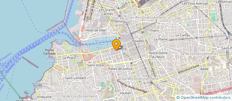 localisation de l'entreprise SCI VALEIX à MARSEILLE
