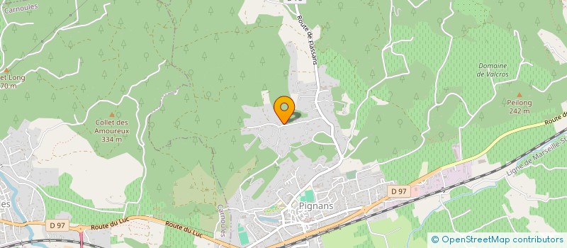 localisation de l'entreprise SCI VALEKE  PIGNANS