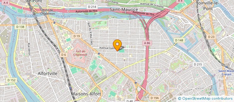 localisation de l'entreprise SCI VALEM à MAISONS-ALFORT