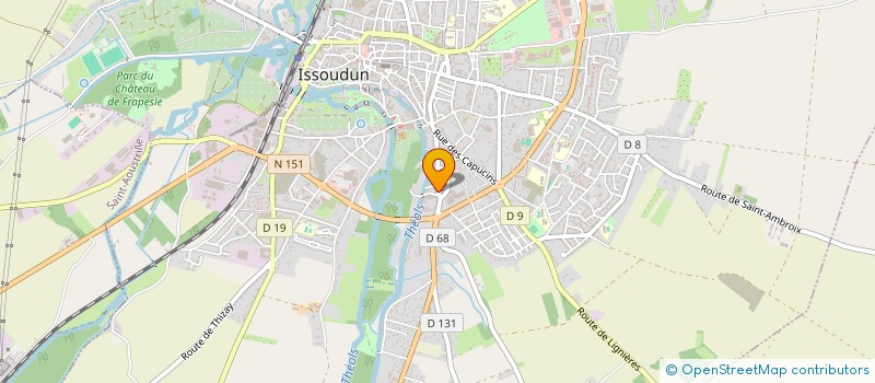 localisation de l'entreprise SCI VALEMA à ISSOUDUN