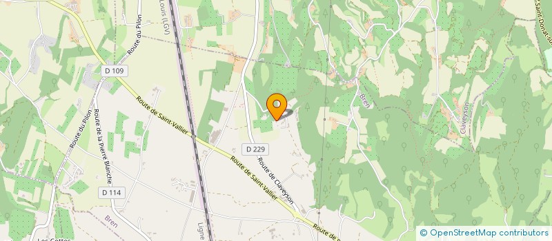 localisation de l'entreprise SCI VALEMATO  BREN