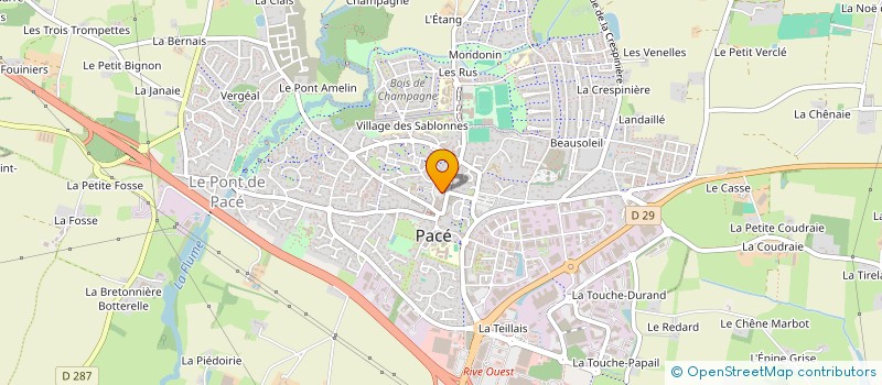 localisation de l'entreprise SCI VALEMMA à PACE