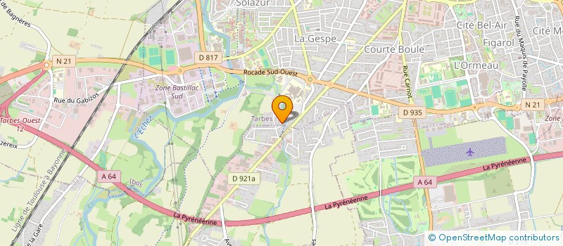 localisation de l'entreprise SCI VALEMMA  TARBES