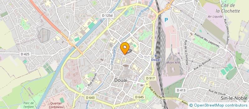 localisation de l'entreprise SCI VALENCE  DECHY