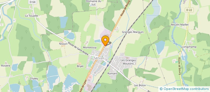 localisation de l'entreprise SCI VALENCIENNE  SERVAS