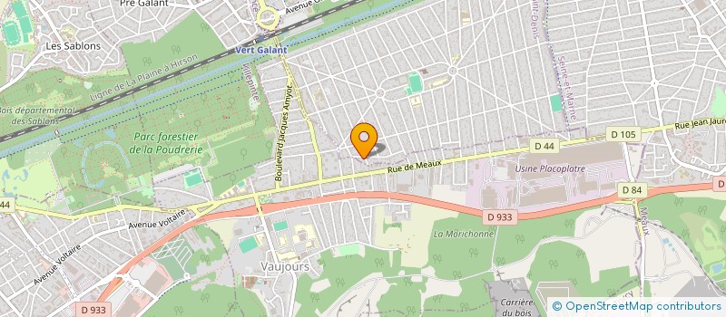 localisation de l'entreprise SCI VALENDREY à TREMBLAY-EN-FRANCE