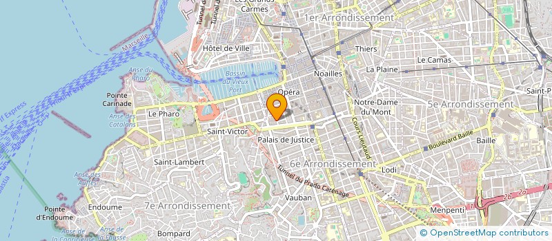 localisation de l'entreprise SCI VALENSIZ 2020 à MARSEILLE